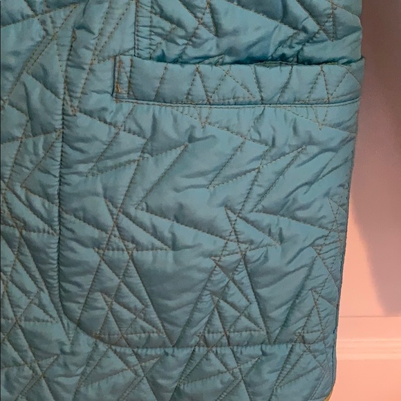 Reversible Blue/Green Mid-Length Jacket - Picture 3 of 6